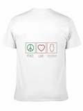 Peace Love Pottery Graphic T-Shirt