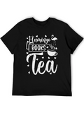 Flamingo Books Tea T-Shirt