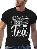 Flamingo Books Tea T-Shirt