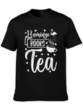 Flamingo Books Tea T-Shirt