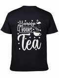 Flamingo Books Tea T-Shirt