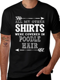 Poodle Hair Graphic T-Shirt