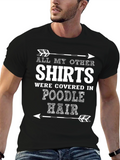 Poodle Hair Graphic T-Shirt