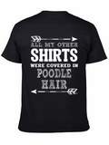 Poodle Hair Graphic T-Shirt