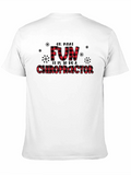 Funny Chiropractor Buffalo Plaid T-Shirt