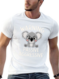 Warning Passive Aggressive Koala T-Shirt