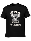Warning Passive Aggressive Koala T-Shirt
