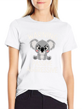 Warning Passive Aggressive Koala T-Shirt