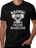 Warning Passive Aggressive Koala T-Shirt