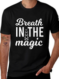 Breath in the Magic Graphic Tee Shirt