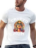 Crypto Mom Graphic T-Shirt