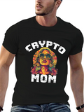 Crypto Mom Graphic T-Shirt