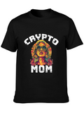 Crypto Mom Graphic T-Shirt