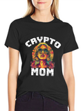 Crypto Mom Graphic T-Shirt
