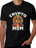 Crypto Mom Graphic T-Shirt