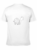 Turtle Graphic Black T-Shirt