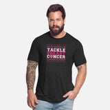 Tackle Breast Cancer Awareness Pink Ribbon Footbal