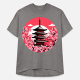 Temple Cherry Blossom Tokyo Travel