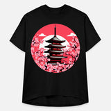 Temple Cherry Blossom Tokyo Travel