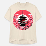 Temple Cherry Blossom Tokyo Travel