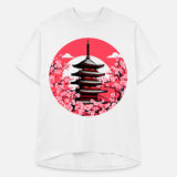 Temple Cherry Blossom Tokyo Travel