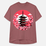 Temple Cherry Blossom Tokyo Travel