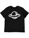 Saturn Graphic T-Shirt - Classic Black