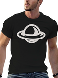 Saturn Graphic T-Shirt - Classic Black