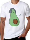 Avocado Mozart Black T-Shirt