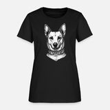 The image is a black and white illustration of