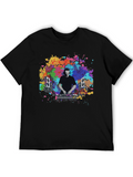 DJ Splatter T-Shirt - Music Lover Graphic Tee