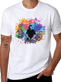 DJ Splatter T-Shirt - Music Lover Graphic Tee