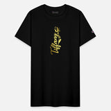 Tiffany Name Faux Gold Tulip Flourish