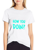 How You Doin? Mens Black T-Shirt