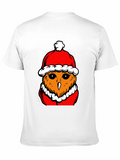 Festive Owl T-Shirt - Holiday Style