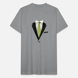 Tuxedo with a Green Olive Tie For Weddings And