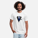 Tuxedo with a Royal Blue Tie For Weddings And