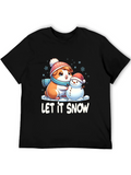 Let It Snow Guinea Pig T-Shirt