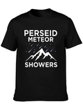 Perseid Meteor Showers Graphic T-Shirt