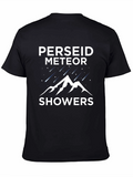 Perseid Meteor Showers Graphic T-Shirt
