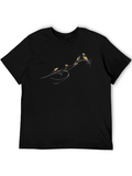Black Bird Branch Graphic T-Shirt