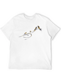 Black Bird Branch Graphic T-Shirt