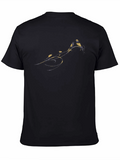 Black Bird Branch Graphic T-Shirt