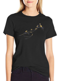 Black Bird Branch Graphic T-Shirt