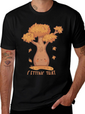 Autumn Tree Graphic T-Shirt