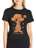 Autumn Tree Graphic T-Shirt