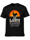 Lawn Ranger Rides Again Graphic T-Shirt