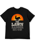 Lawn Ranger Rides Again Graphic T-Shirt
