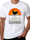 Lawn Ranger Rides Again Graphic T-Shirt