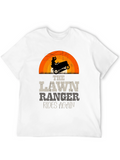 Lawn Ranger Rides Again Graphic T-Shirt